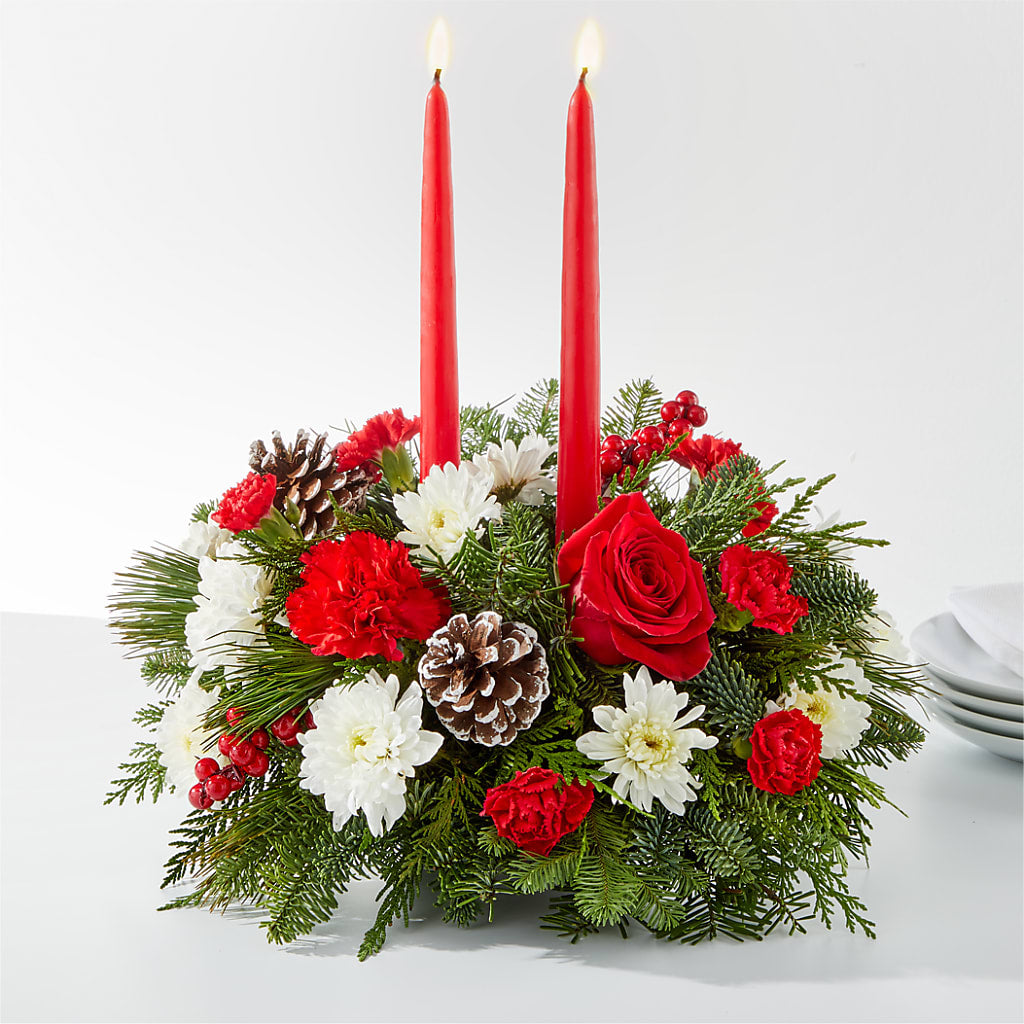 Holiday Soiree Centerpiece – A Special Design Florist, Newport News VA