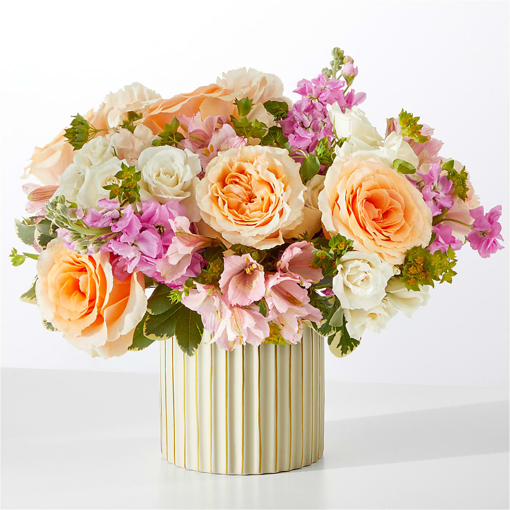 Paradise Bouquet with Ivory Vase – A Special Design Florist, Newport News VA