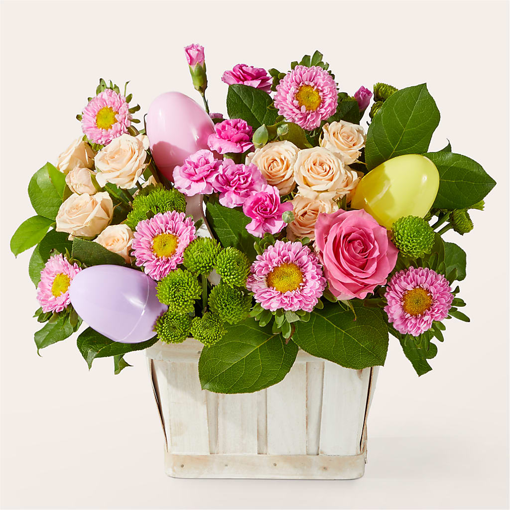 Get Eggcited Basket – A Special Design Florist, Newport News VA