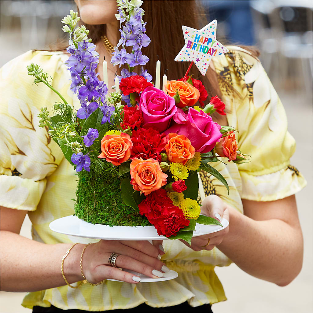 Best Year Yet Floral Cake – A Special Design Florist, Newport News VA