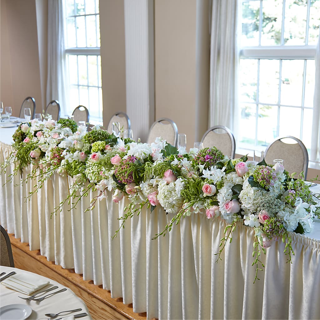 State of Joy Head Table Arrangement – A Special Design Florist, Newport News VA