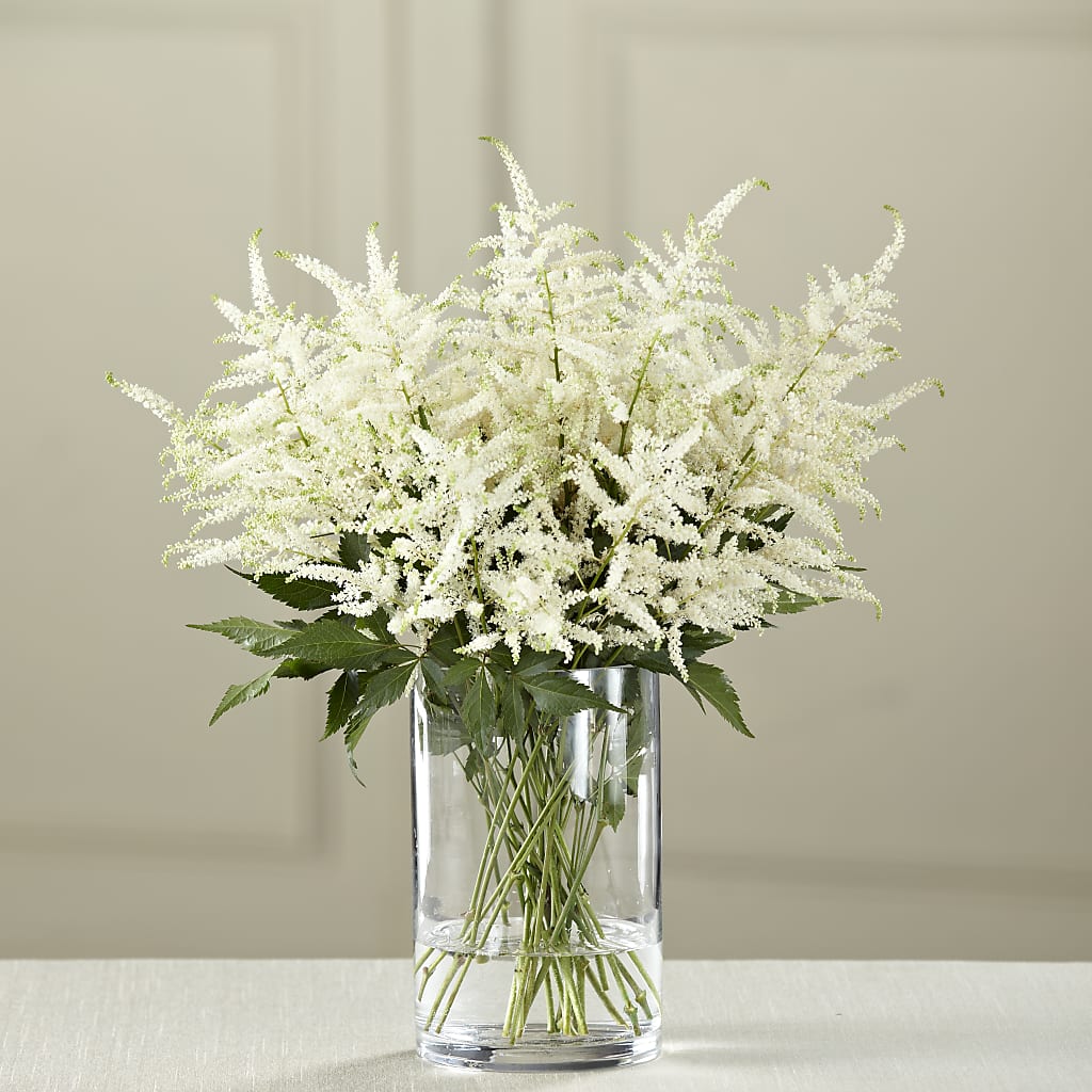 White Astilbe Bouquet – A Special Design Florist, Newport News VA