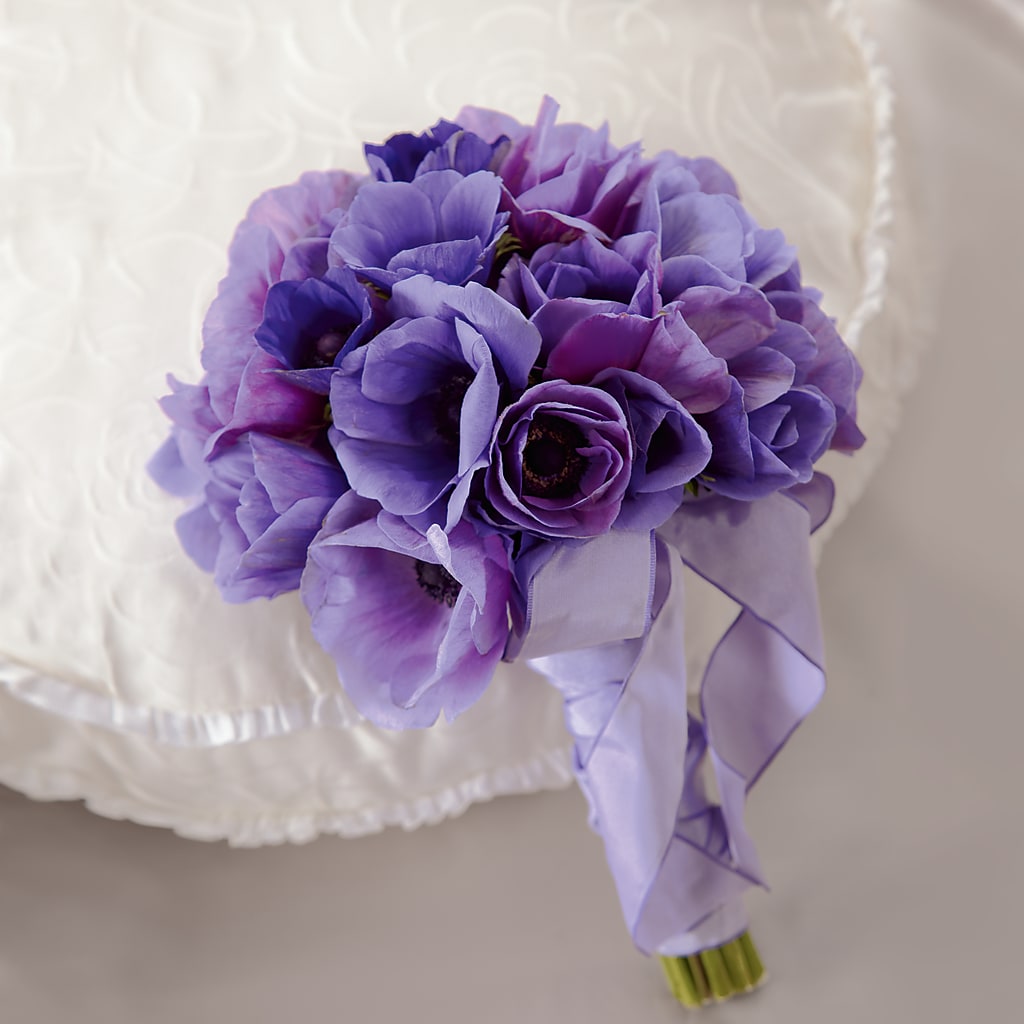 Purple Passion Bouquet – A Special Design Florist, Newport News VA
