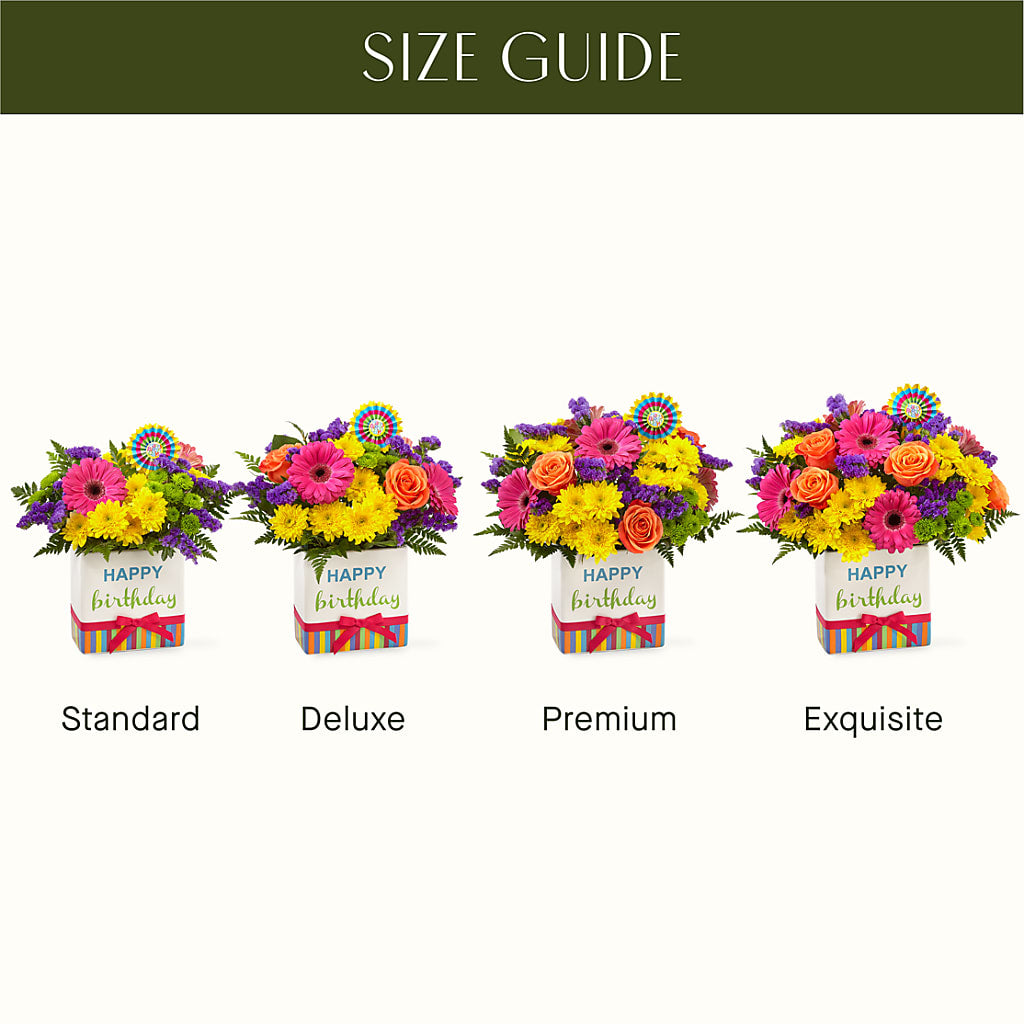 Birthday Brights Bouquet –  A Special Design Florist, Newport News VA