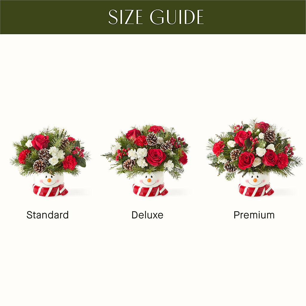 Jolly Snowman Bouquet –  A Special Design Florist, Newport News VA