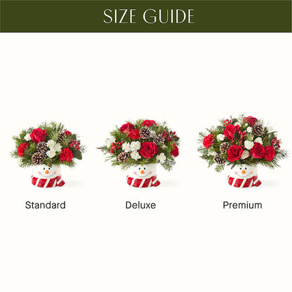Jolly Snowman Bouquet –  A Special Design Florist, Newport News VA