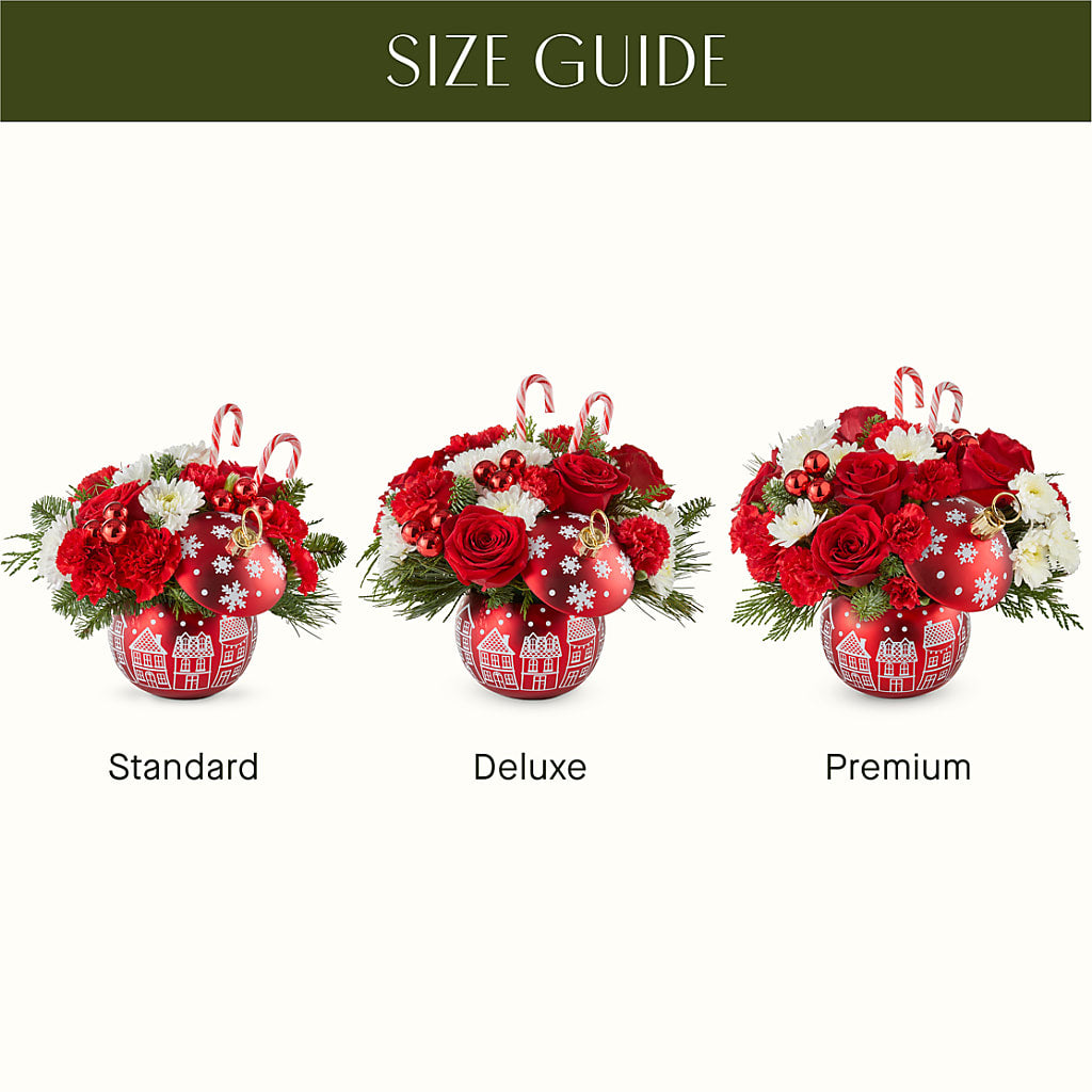 Cheer in the Air Ornament –  A Special Design Florist, Newport News VA