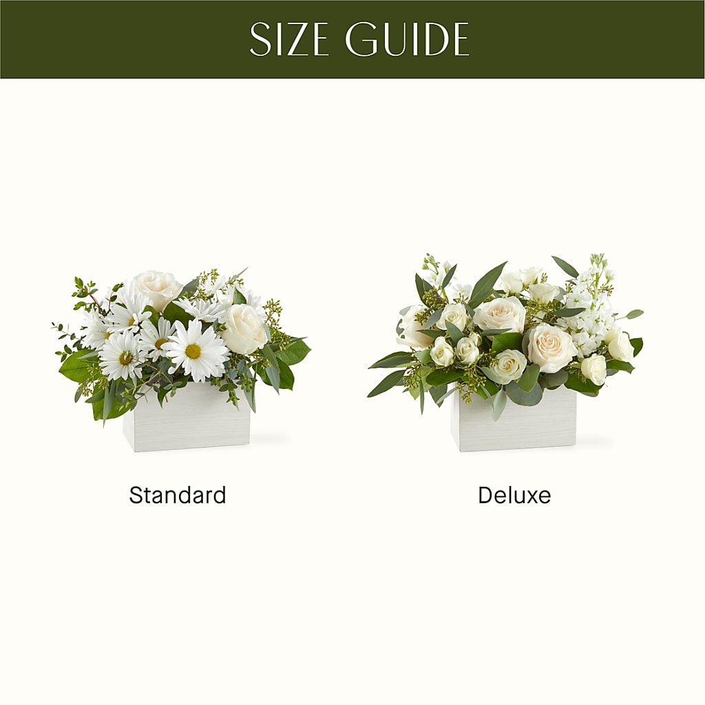 Fresh Linen Box Bouquet –  A Special Design Florist, Newport News VA