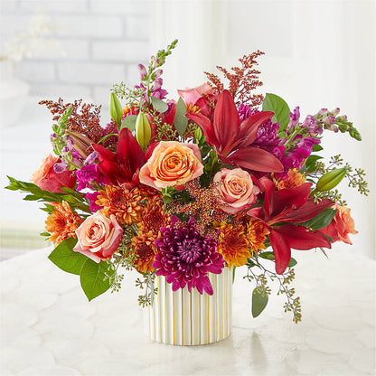 Burgundy Landscape Bouquet –  A Special Design Florist, Newport News VA