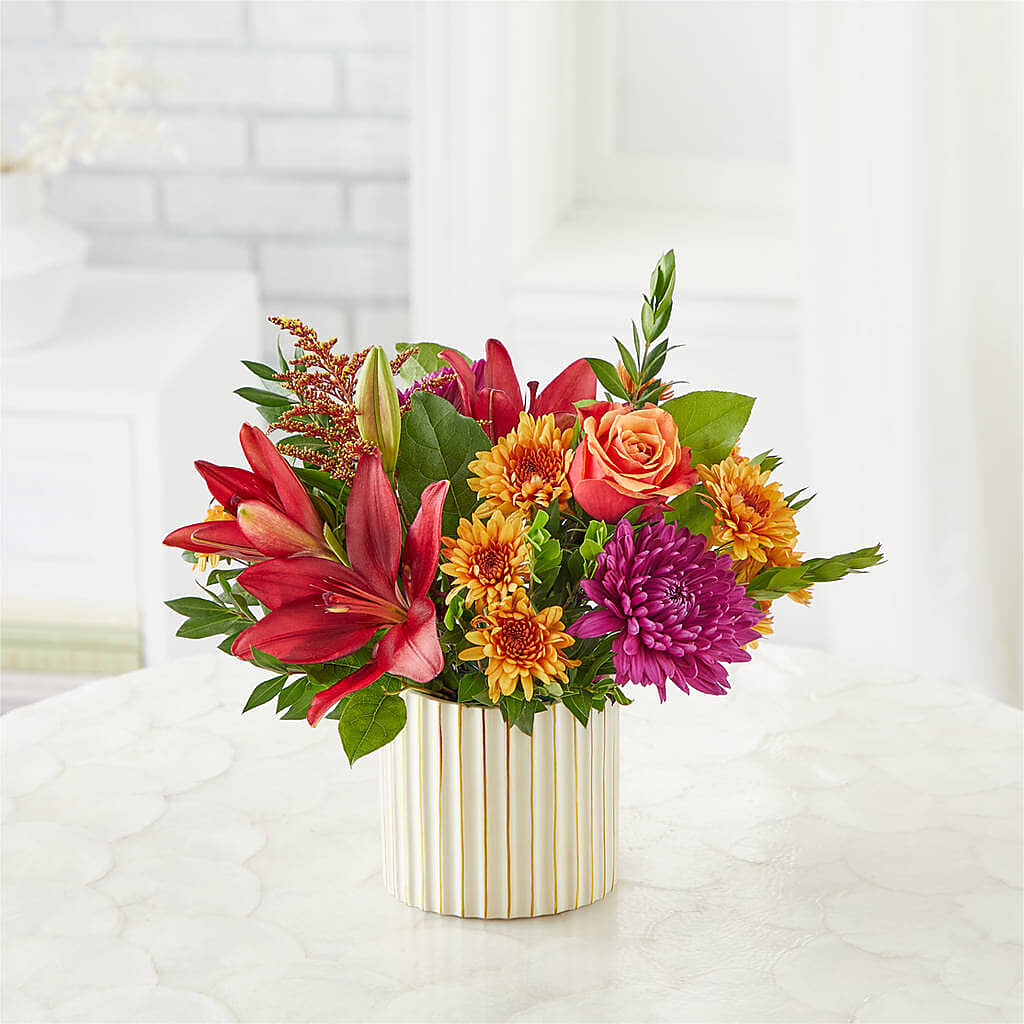 Burgundy Landscape Bouquet –  A Special Design Florist, Newport News VA