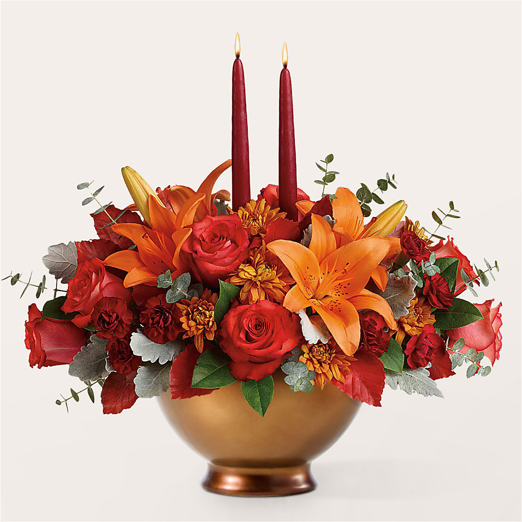 Fruits of Fall Centerpiece –  A Special Design Florist, Newport News VA