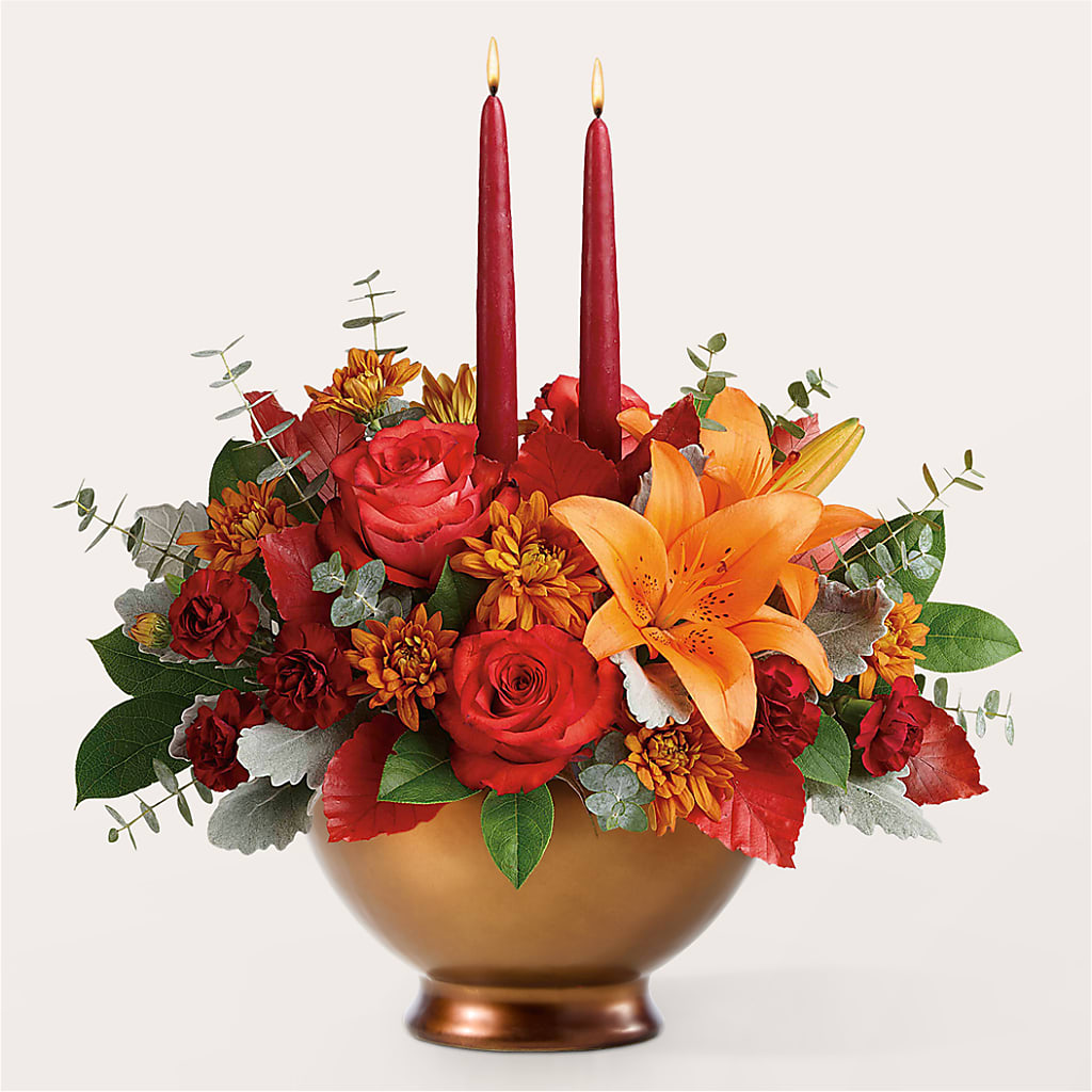 Fruits of Fall Centerpiece –  A Special Design Florist, Newport News VA