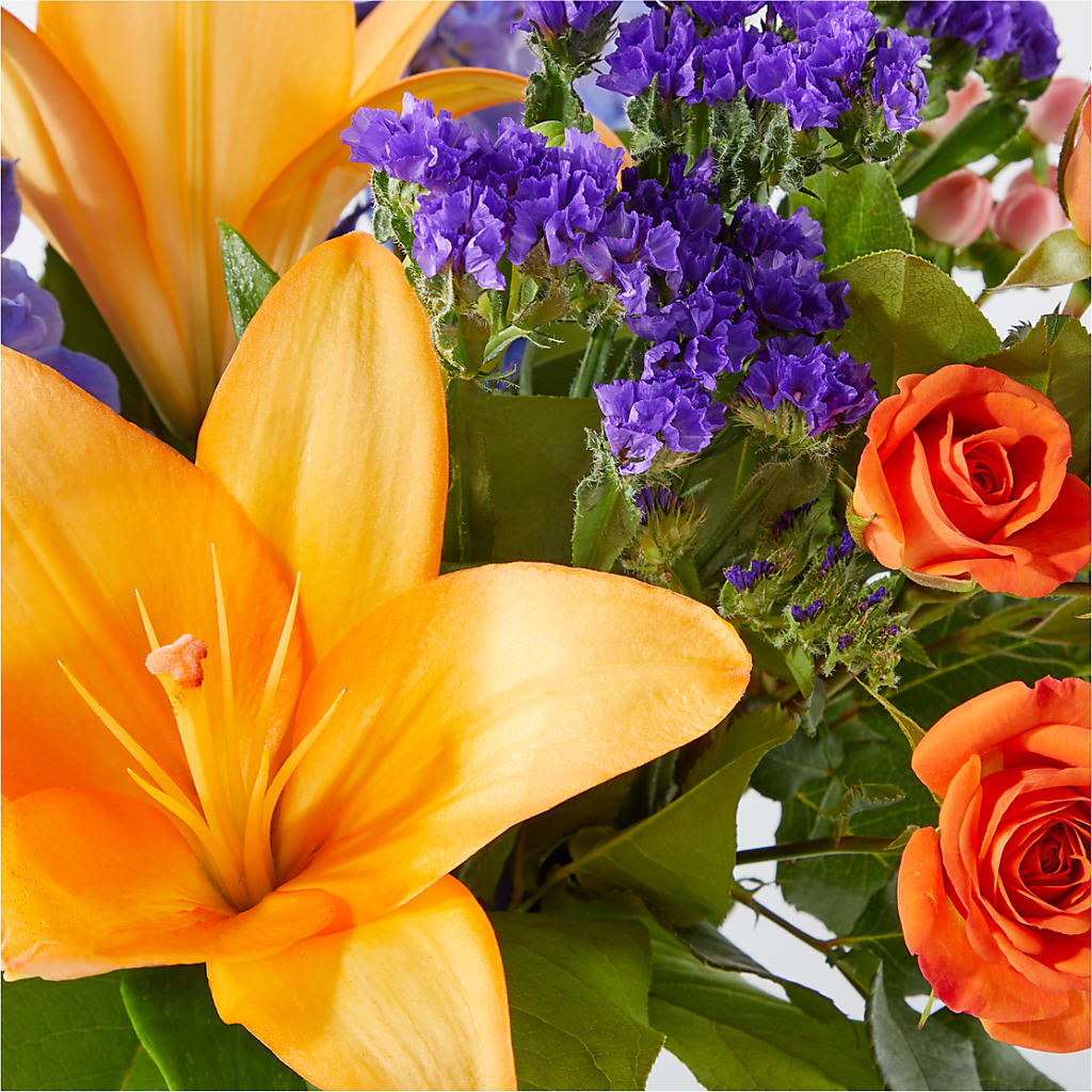 Radiant Citrus Bouquet –  A Special Design Florist, Newport News VA