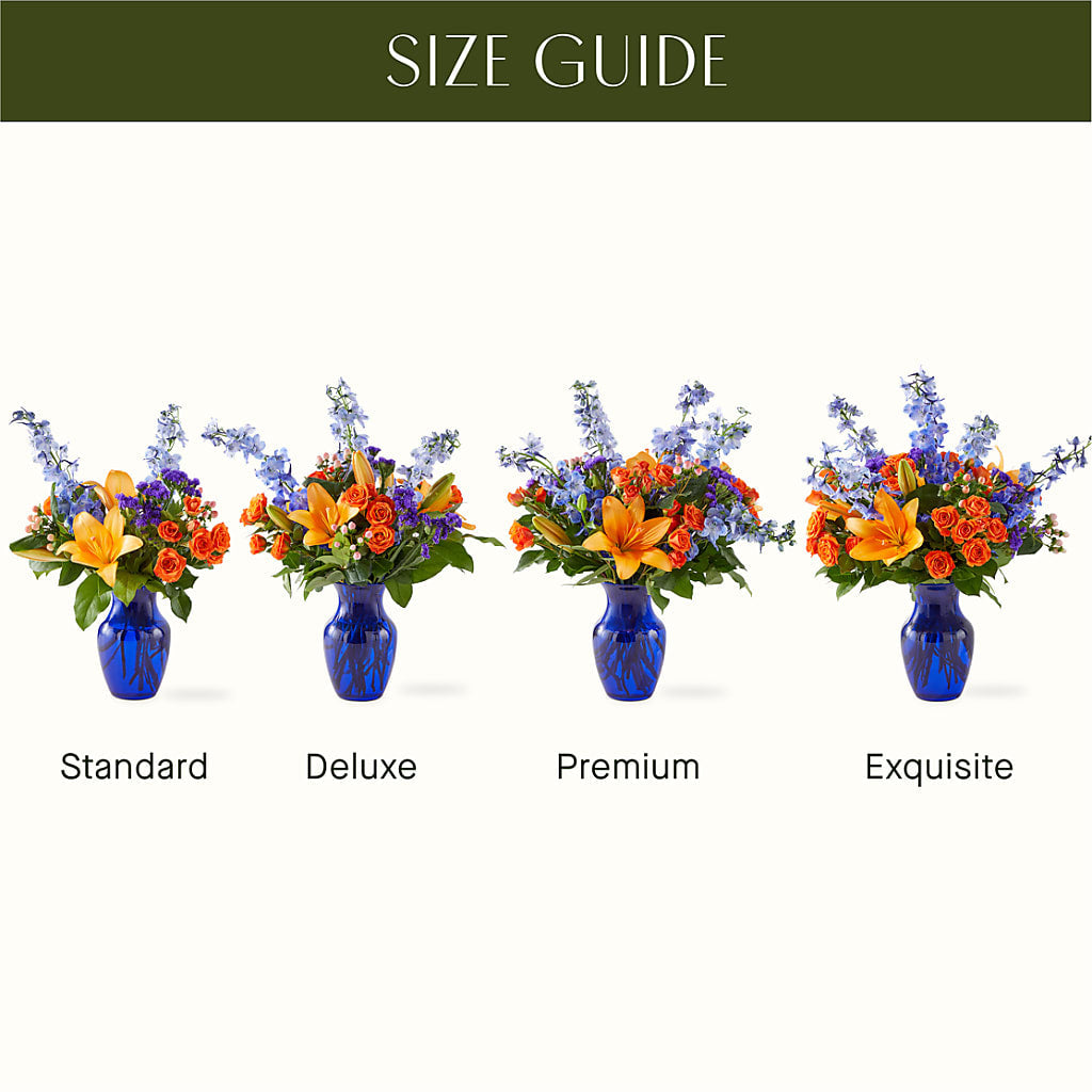 Radiant Citrus Bouquet –  A Special Design Florist, Newport News VA