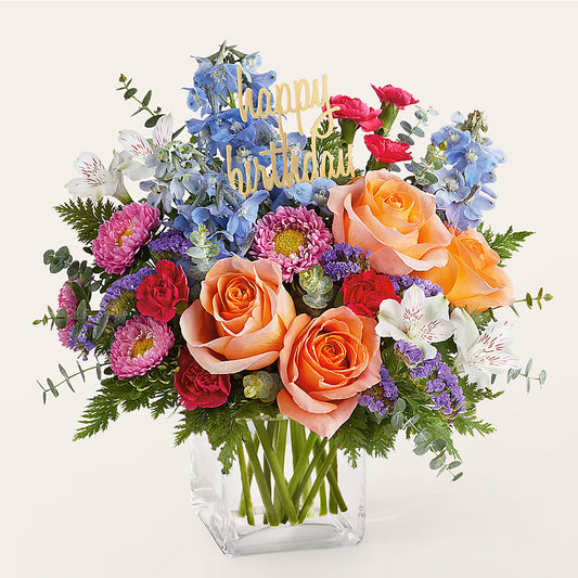 Birthday Bash Bouquet –  A Special Design Florist, Newport News VA