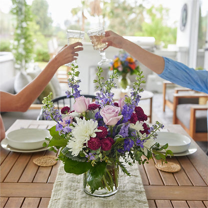 Violet Frost Bouquet –  A Special Design Florist, Newport News VA