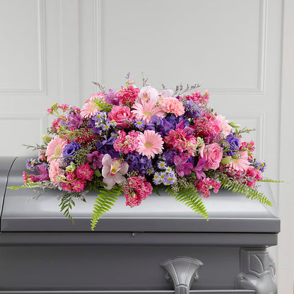 Glorious Garden Casket Spray –  A Special Design Florist, Newport News VA