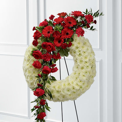 Graceful Tribute Wreath –  A Special Design Florist, Newport News VA