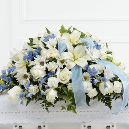 Tender Treasure Casket Spray –  A Special Design Florist, Newport News VA
