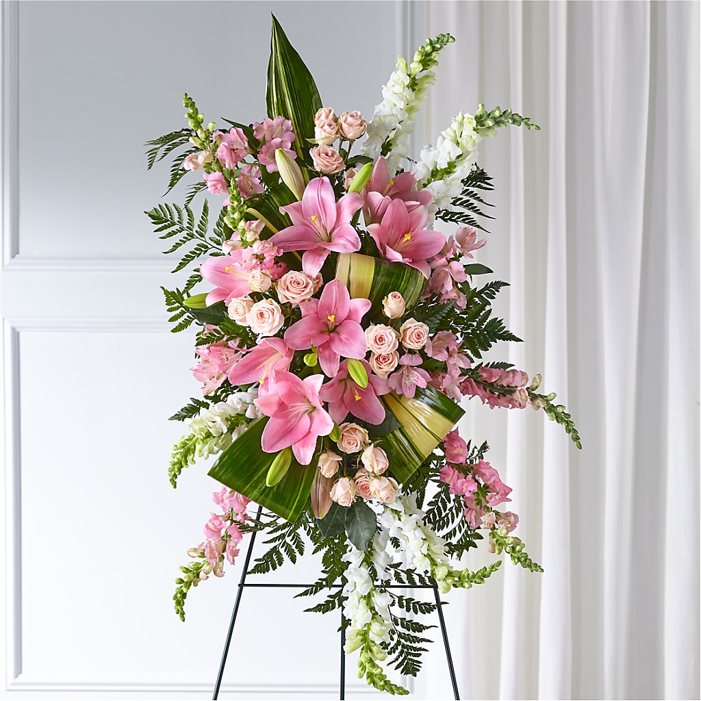 Elegant Embrace Standing Spray –  A Special Design Florist, Newport News VA