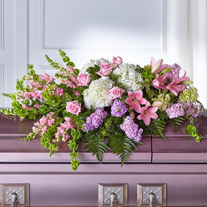 Life's Gratitude Casket Spray –  A Special Design Florist, Newport News VA
