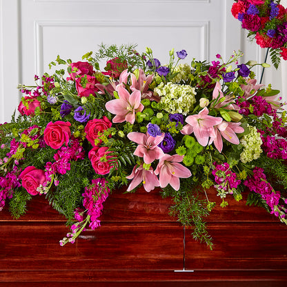 Radiant Tribute Casket Spray –  A Special Design Florist, Newport News VA