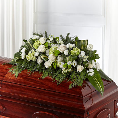 Hopeful Gesture Casket Spray –  A Special Design Florist, Newport News VA