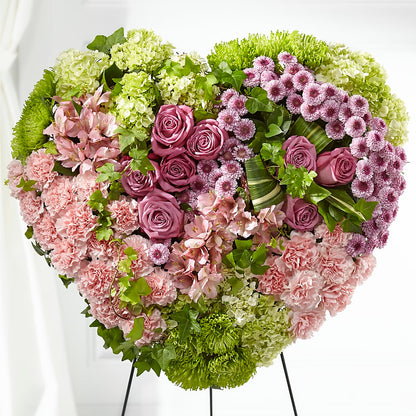 Heartwarming Standing Heart –  A Special Design Florist, Newport News VA