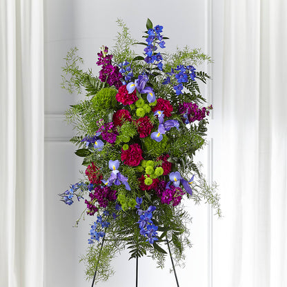 Heavenly Skies Standing Spray –  A Special Design Florist, Newport News VA