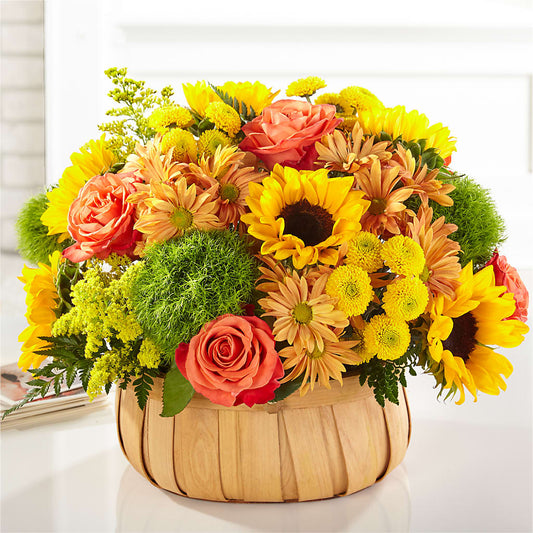 Harvest Sunflower Basket –  A Special Design Florist, Newport News VA