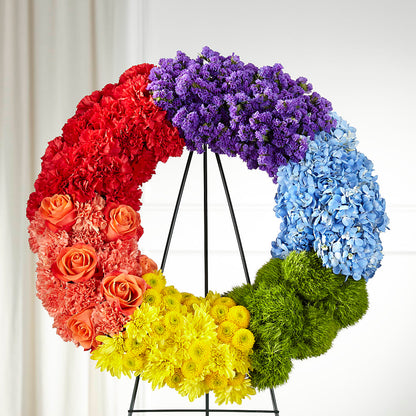 Circle of Love Wreath –  A Special Design Florist, Newport News VA