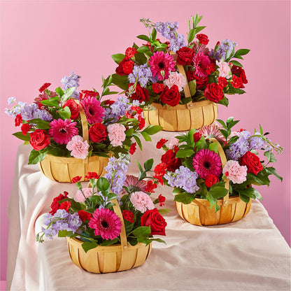 Pink Picnic Basket –  A Special Design Florist, Newport News VA
