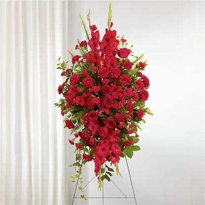 From the Heart Standing Spray –  A Special Design Florist, Newport News VA