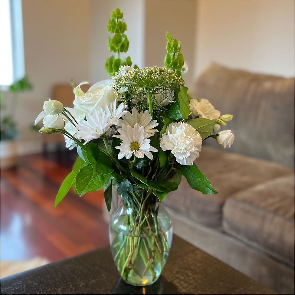 Classic Ivory – A Florist Original –  A Special Design Florist, Newport News VA