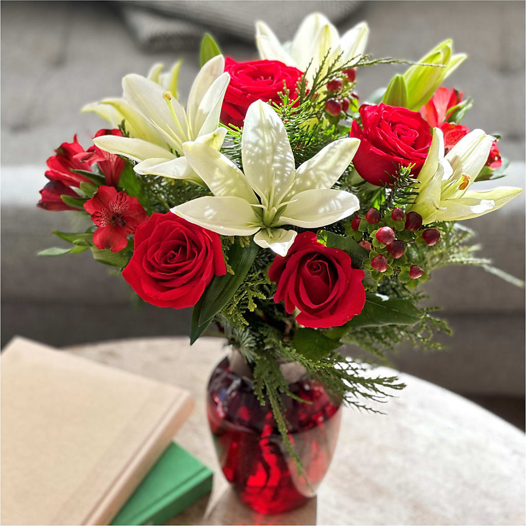 Evergreen Delight Bouquet –  A Special Design Florist, Newport News VA