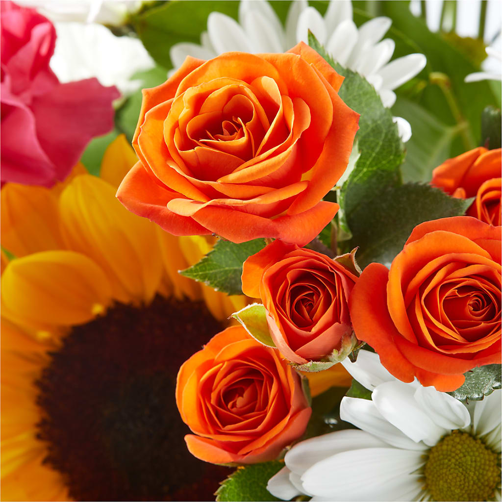 Sun-drenched Blooms Bouquet –  A Special Design Florist, Newport News VA
