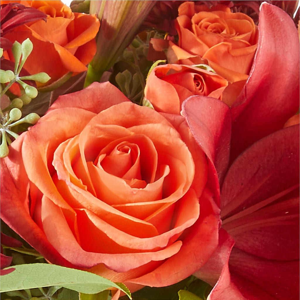 Crimson Leaves Bouquet –  A Special Design Florist, Newport News VA