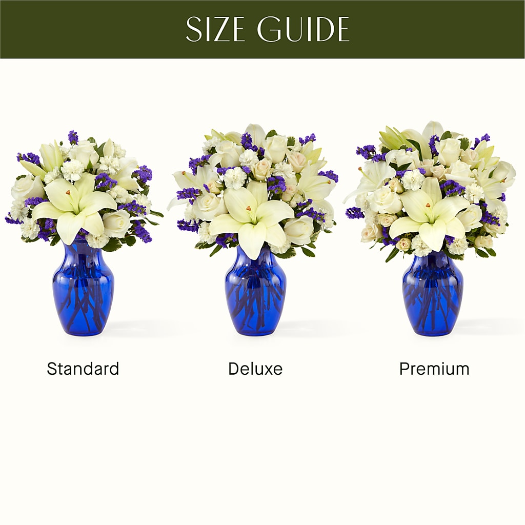 Sapphire Rush Bouquet –  A Special Design Florist, Newport News VA
