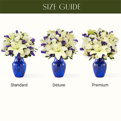 Sapphire Rush Bouquet –  A Special Design Florist, Newport News VA