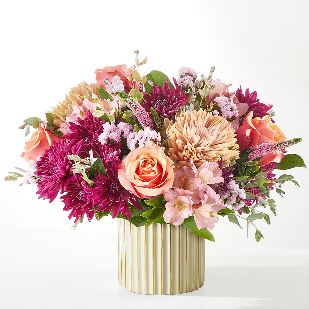 Berry Cobbler Bouquet with Ivory Vase –  A Special Design Florist, Newport News VA