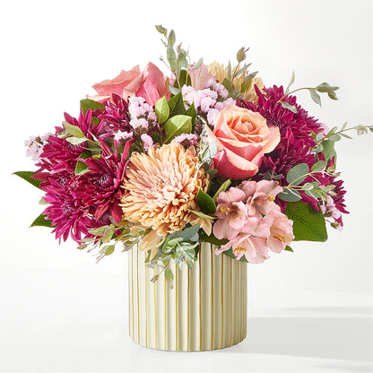 Berry Cobbler Bouquet with Ivory Vase –  A Special Design Florist, Newport News VA