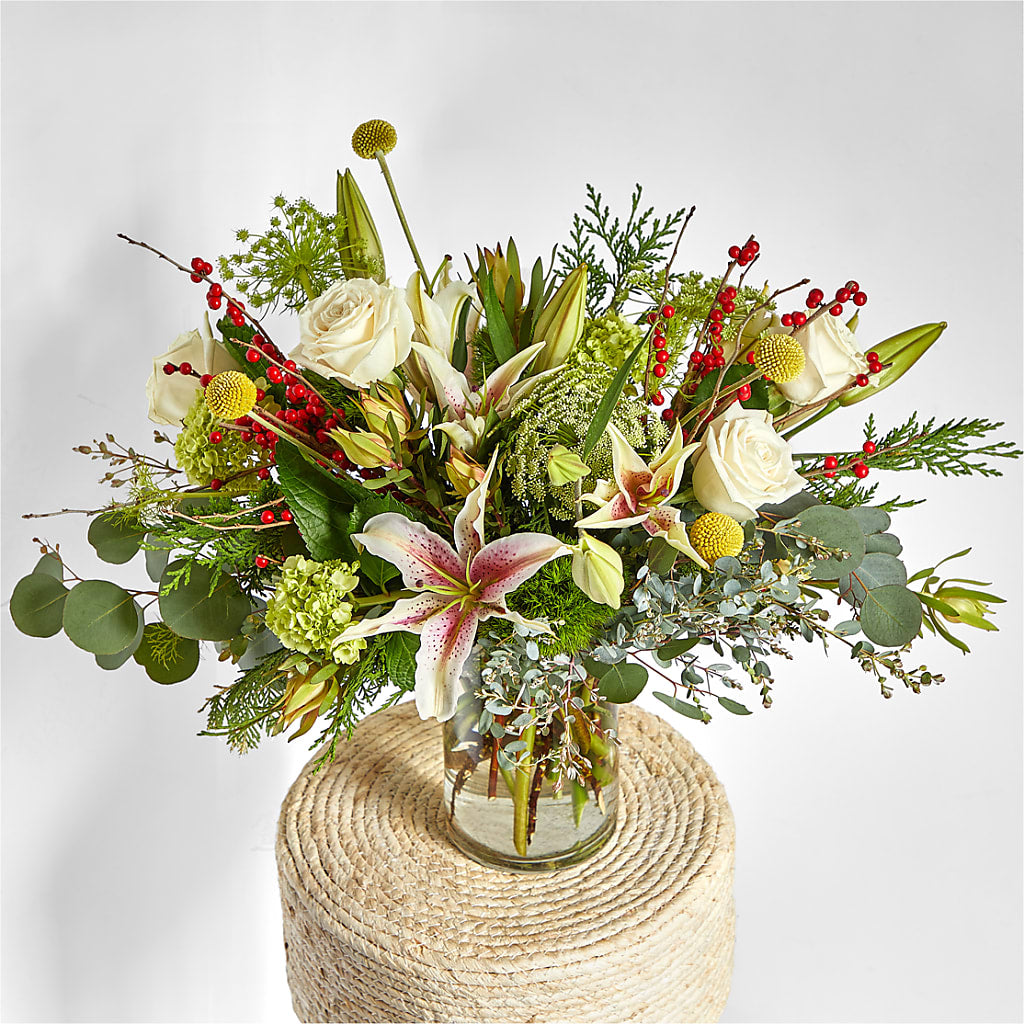 Berry & Bright Bouquet –  A Special Design Florist, Newport News VA