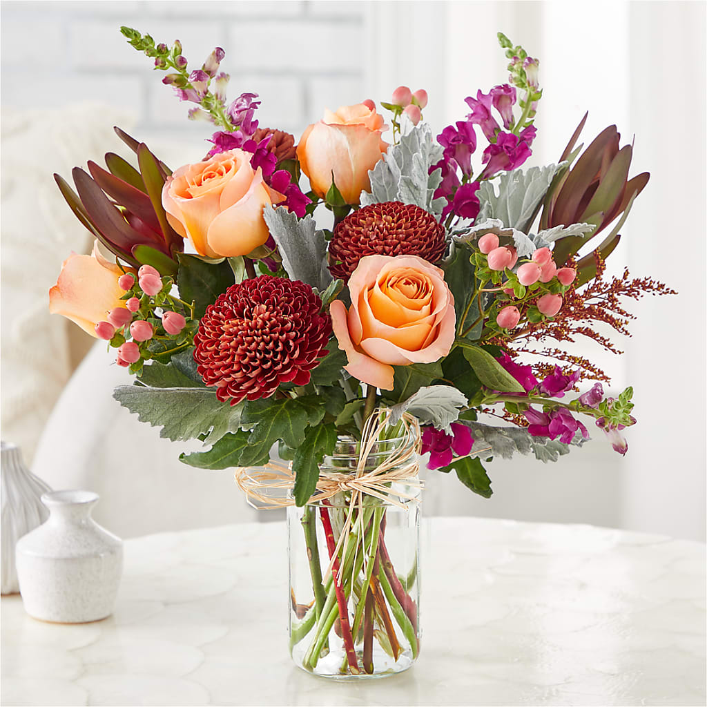 Moody Hues Bouquet –  A Special Design Florist, Newport News VA