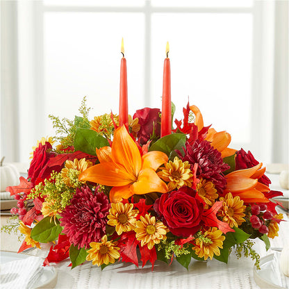 Autumn's Embrace Centerpiece –  A Special Design Florist, Newport News VA