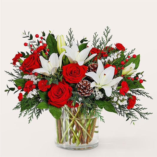 Best in Snow Bouquet –  A Special Design Florist, Newport News VA