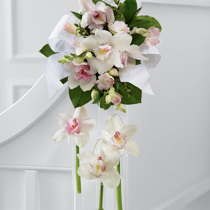 Perfect Entrance Pew Arrangement –  A Special Design Florist, Newport News VA