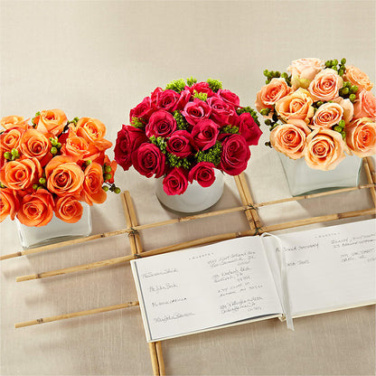 Dawn Rose Centerpiece –  A Special Design Florist, Newport News VA