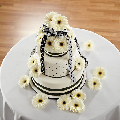 Simple Sophistication Cake Décor –  A Special Design Florist, Newport News VA