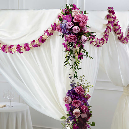 Color & Light Chuppah Decor –  A Special Design Florist, Newport News VA